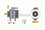 Генератор BOSCH 0 986 035 791