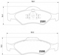Комплект тормозных колодок HELLA PAGID 8DB 355 008-891