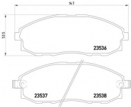 Комплект тормозных колодок HELLA PAGID 8DB 355 009-381