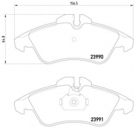 Комплект тормозных колодок HELLA PAGID 8DB 355 011-681