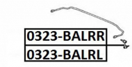 Стойка ASVA 0323-BALRR