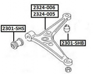 Подвеска ASVA 2301-SHB