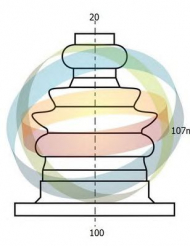 Комплект пыльника ODM-MULTIPARTS 21-990177
