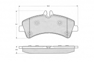 Комплект тормозных колодок PROCODIS FRANCE PF1426