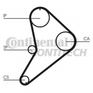 Ремень CONTITECH CT663