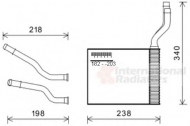 Теплообменник VAN WEZEL 18006465