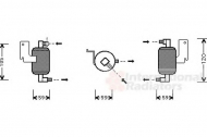 Осушитель VAN WEZEL 0900D186