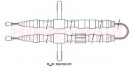 Трос BENDIX 432020B
