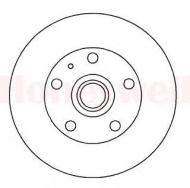 Тормозной диск BENDIX 561305B