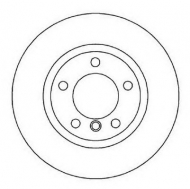 Тормозной диск BENDIX 562009B