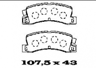 Комплект тормозных колодок FTE BL1393A2