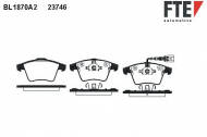 Комплект тормозных колодок FTE BL1870A2