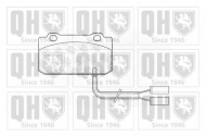 Комплект тормозных колодок QUINTON HAZELL BP526