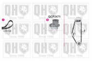 Комплект водяного насоса / зубчатого ремня QUINTON HAZELL QBPK9029