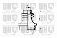 Комплект пыльника QUINTON HAZELL QJB451