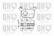 Газовая пружина QUINTON HAZELL QTS128074