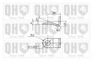 Газовая пружина QUINTON HAZELL QTS128055