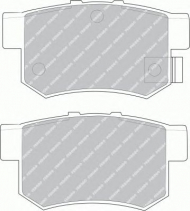 Комплект тормозных колодок FERODO FSL956