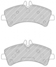 Комплект тормозных колодок FERODO FVR4429