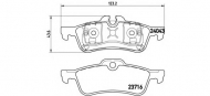 Комплект тормозных колодок BREMBO P 06 032