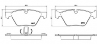 Комплект тормозных колодок BREMBO P 06 060