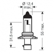 Лампа накаливания OSRAM 9006XS