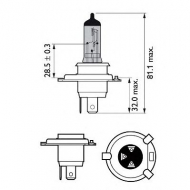 Лампа накаливания PHILIPS 12342BVUB1