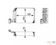 Испаритель HELLA 8FV 351 330-191