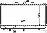 Теплообменник HELLA 8MK 376 704-551