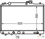 Теплообменник HELLA 8MK 376 724-701