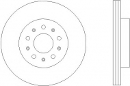 Тормозной диск HELLA 8DD 355 107-601