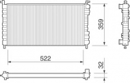 Теплообменник MAGNETI MARELLI 350213258000