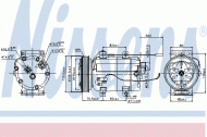Компрессор NISSENS 89101