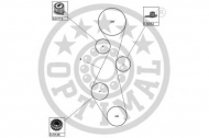 Ременный комплект OPTIMAL SK-1099