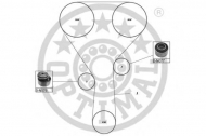 Ременный комплект OPTIMAL SK-1222
