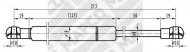 Газовая пружина MAPCO 91006