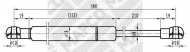 Газовая пружина MAPCO 91303
