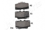 Комплект тормозных колодок JAPANPARTS PA-256AF
