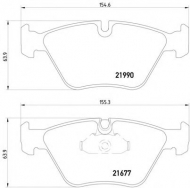 Комплект тормозных колодок PAGID T1387