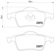 Комплект тормозных колодок PAGID T1190