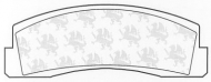 Комплект тормозных колодок QH Benelux BP256