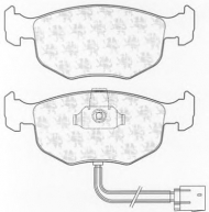 Комплект тормозных колодок QH Benelux BP834