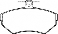 Комплект тормозных колодок QH Benelux BP979