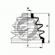 Комплект пыльника QH Benelux QJB288