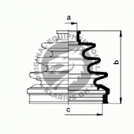 Комплект пыльника QH Benelux QJB495