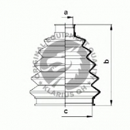 Комплект пыльника QH Benelux QJB758