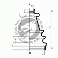 Комплект пыльника QH Benelux QJB622