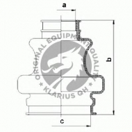 Комплект пыльника QH Benelux QJB1081