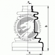 Комплект пыльника QH Benelux QJB204