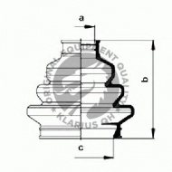 Комплект пыльника QH Benelux QJB945
